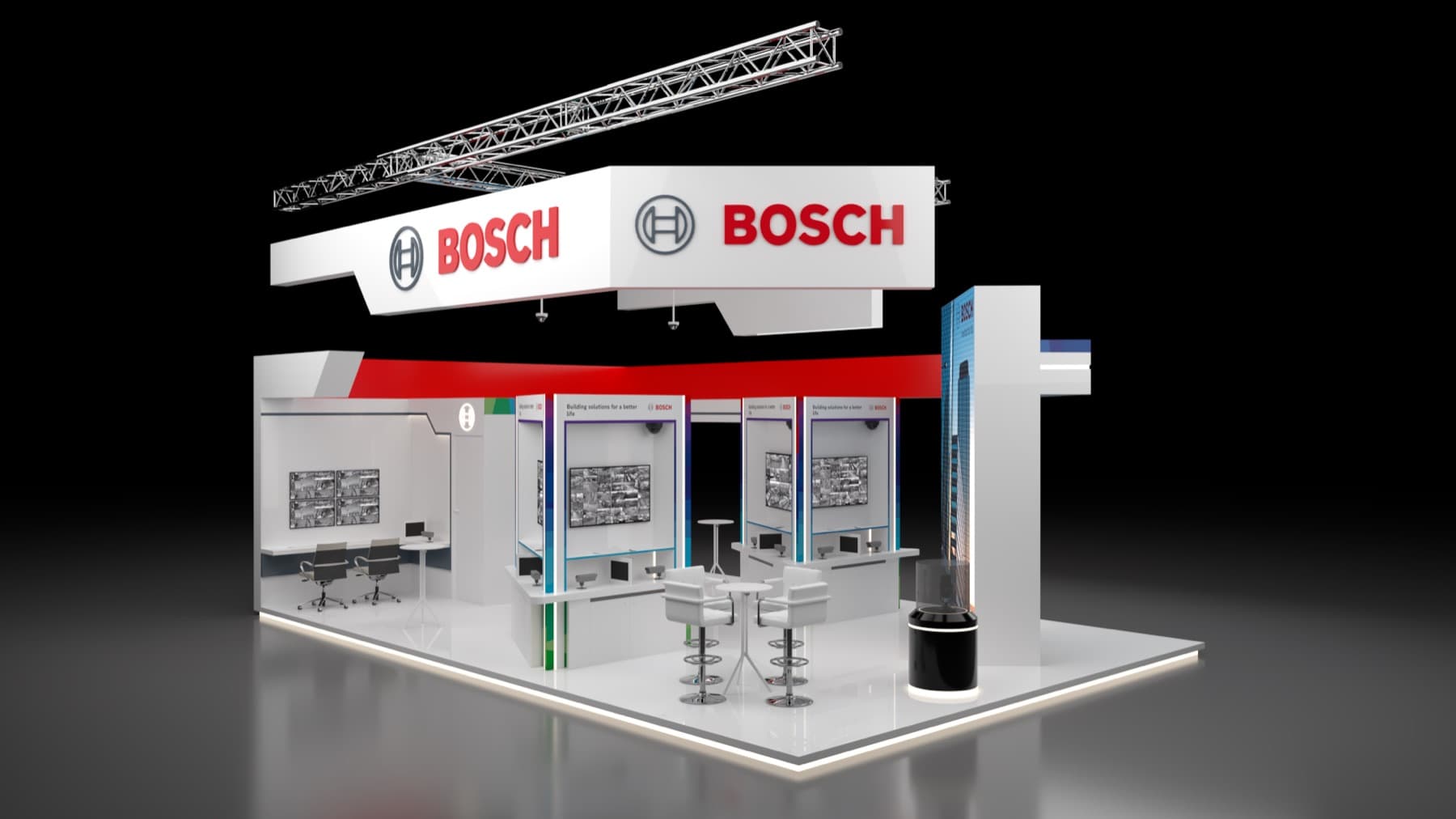 Bosch — Exhibition Booth 3D Render - Image 4