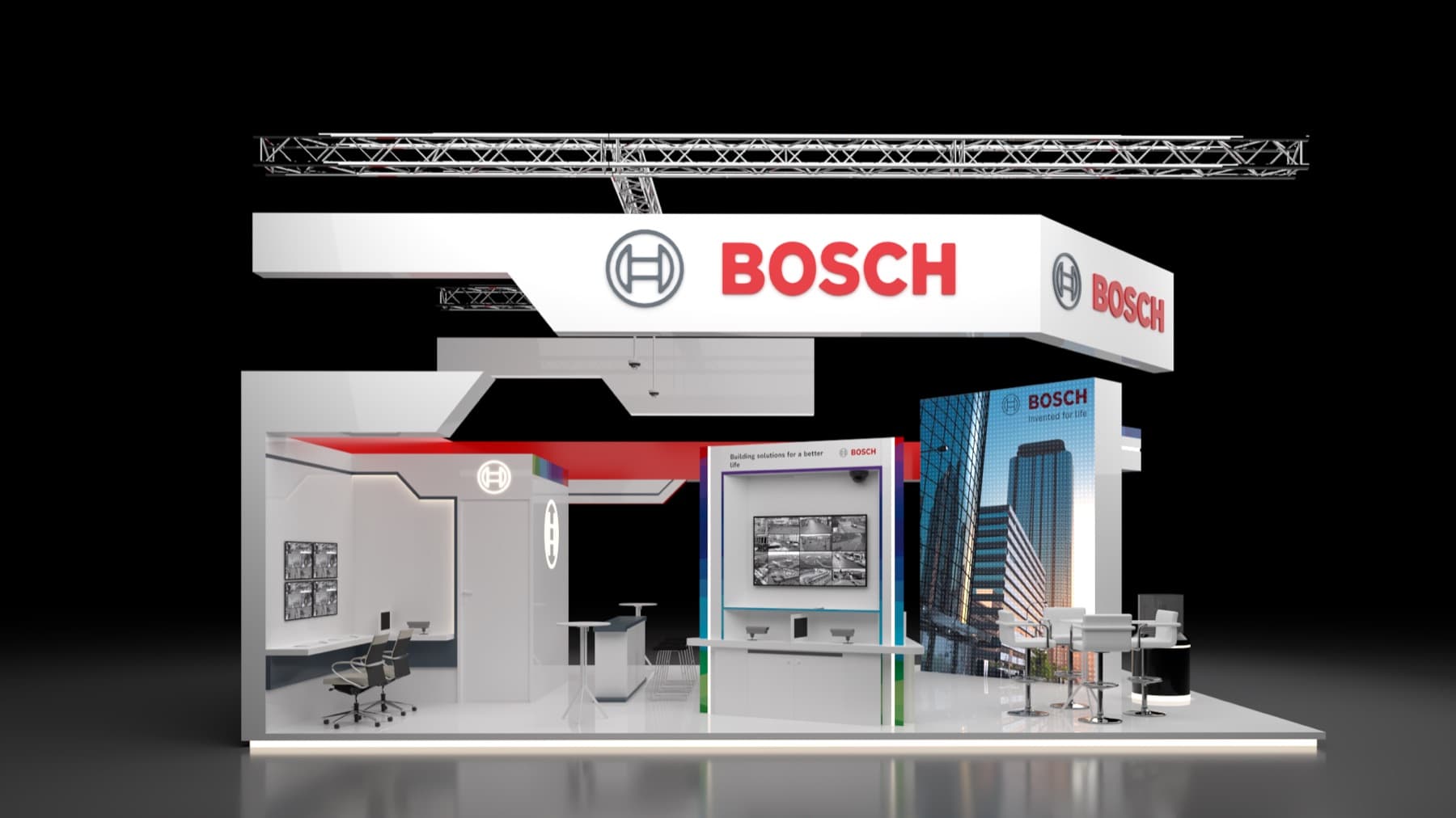 Bosch — Exhibition Booth 3D Render - Image 5