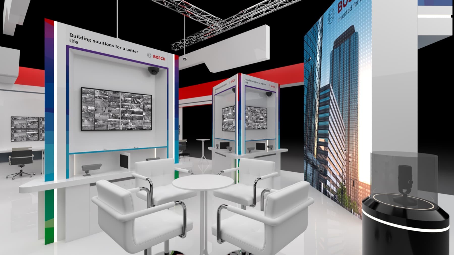 Bosch — Exhibition Booth 3D Render - Image 6