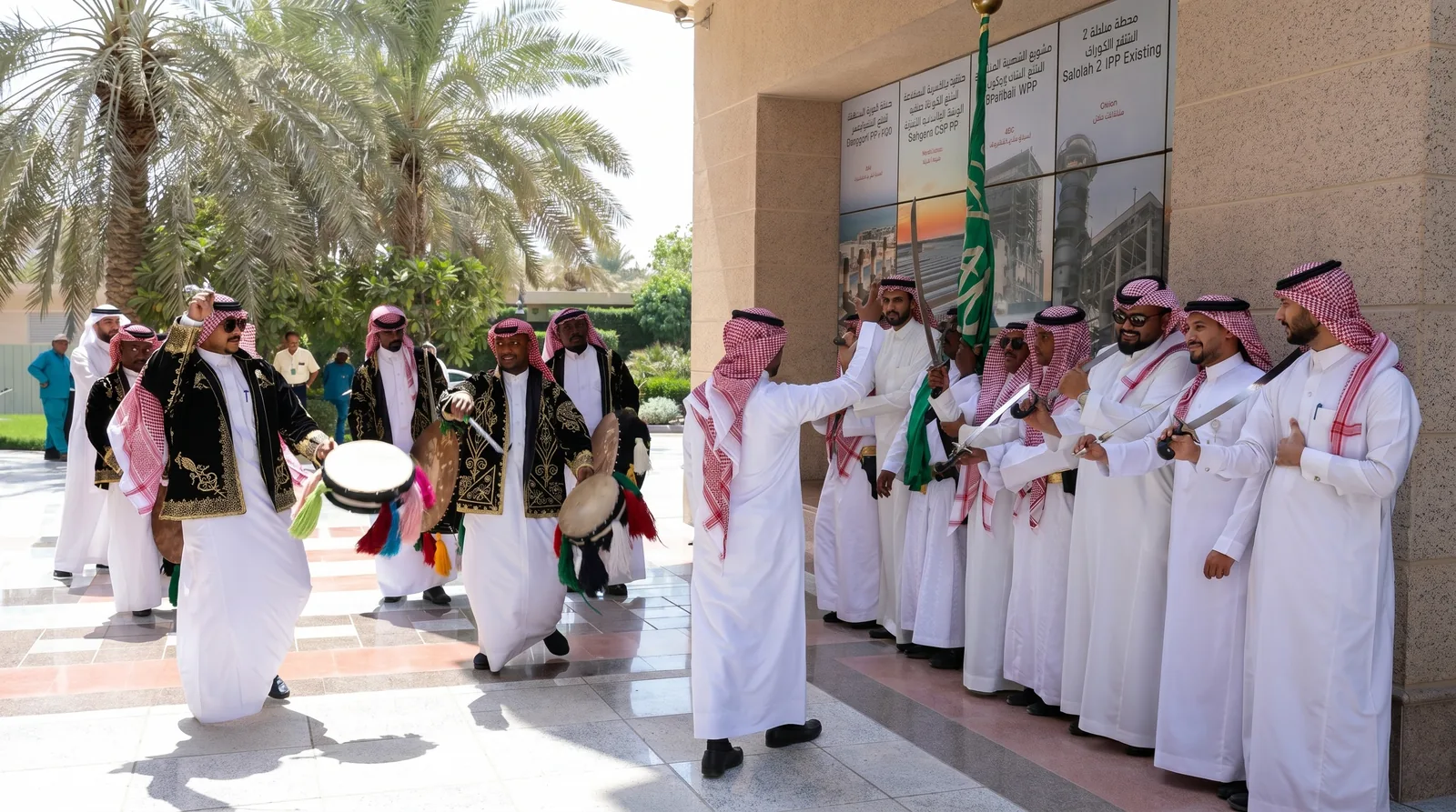 ACWA Power National Day activation still